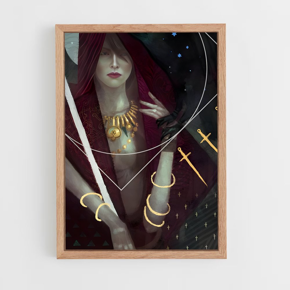 Poster Morrigan dragon – affiche Dragon age (vue 4)